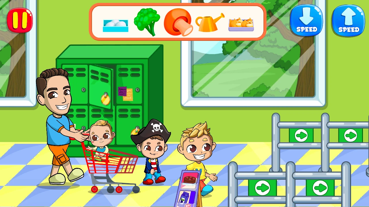 Vlad & Niki Supermarket - Hippo Kids Games | MENT