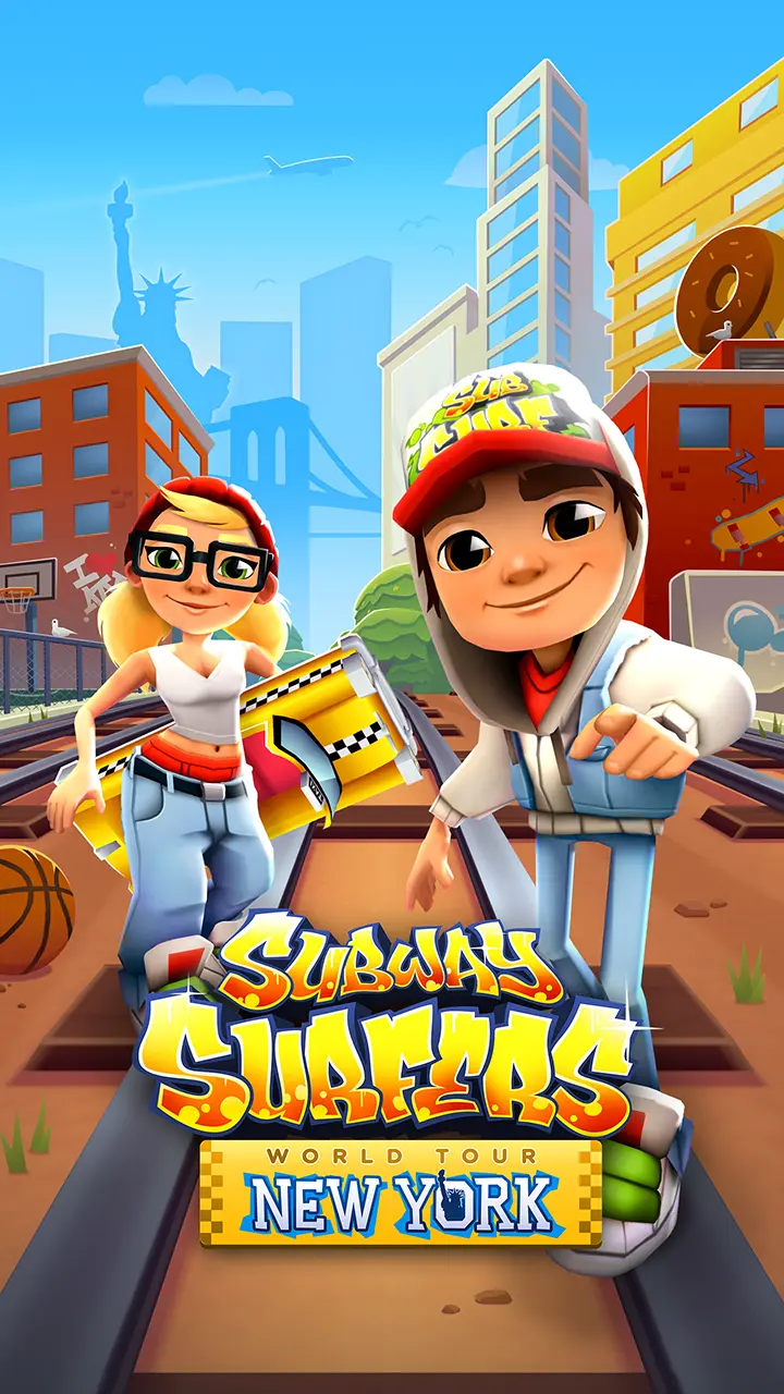 Subway Surfers in 2023  Subway surfers, Free online games, Subway surfers  new york