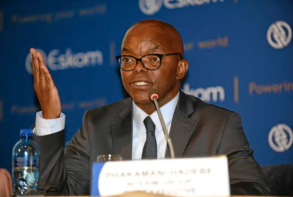 Eskoms CEO Phakamani Hadebe Resigns Saying Unimaginable Demands Of Job Put Strain On His Health